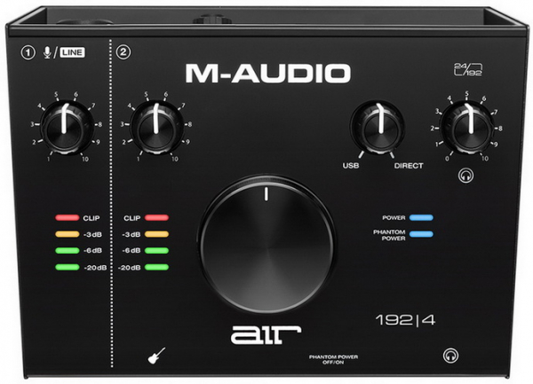 M-audio Air 192|4 – компактный USB аудиоинтерфейс линейки Air
