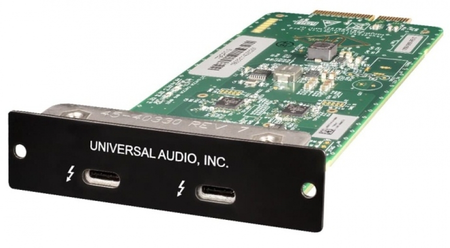 Universal Audio карта Thunderbolt 3 для рэковых интерфейсов Apollo
