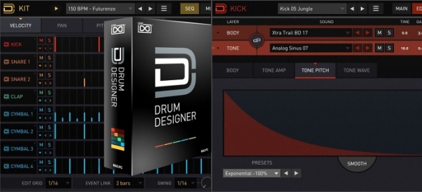 UVI Drum Designer – виртуальная барабанная установка для любых жанров
