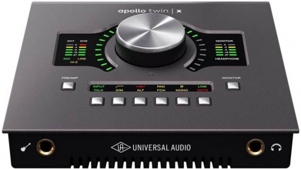 Universal Audio Apollo Twin X Quad – аудиоинтерфейс с 4 DSP процессорами