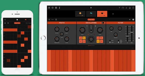 Groovebox – бесплатная виртуальная студия для iPad и iPhone