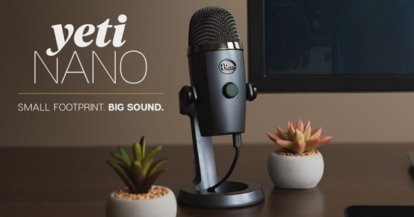 Yeti Nano – новая модель в семействе USB-микрофонов Blue Microphones