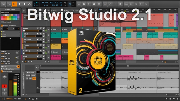 Bitwig Studio 2.1 – первое обновление для недавно выпущенной DAW
