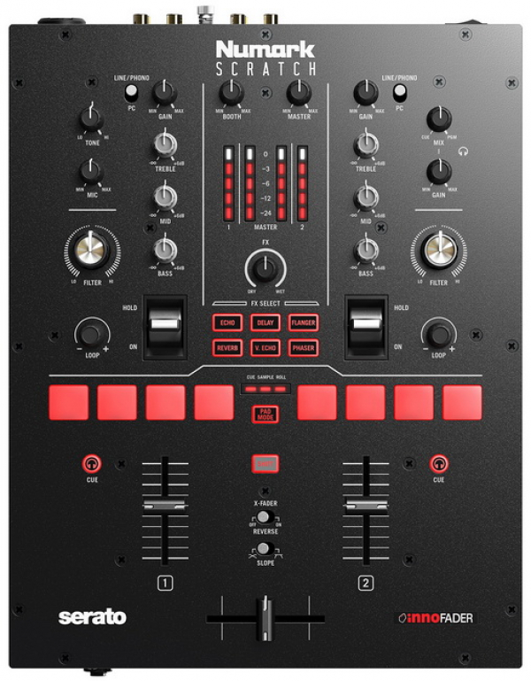 Numark Scratch – двухканальный микшерный DJ-контроллер