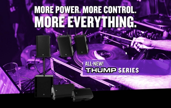 Mackie Thump Series – обновлённая линейка активных акустических систем