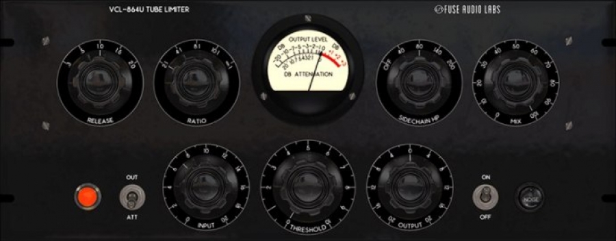 Fuse Audio Labs VCL-864U – плагин эмулирующий винтажный компрессор AM-864