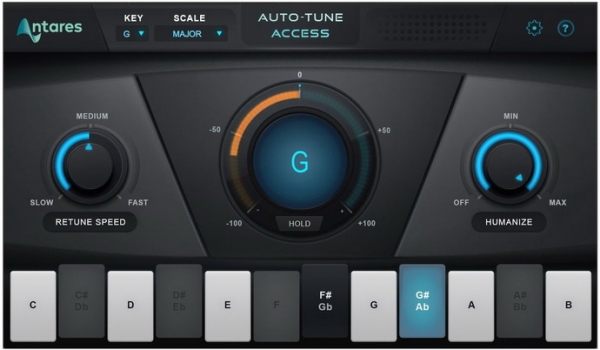 Antares Auto-Tune Access – плагин для автоматического тюнинга вокала