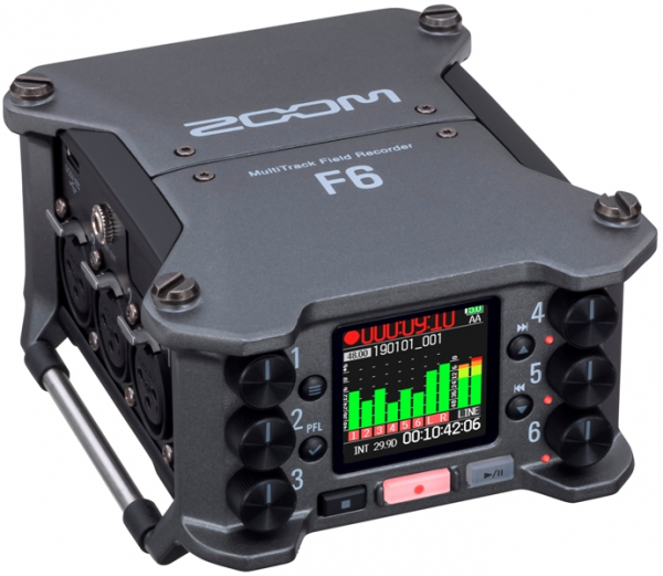Zoom F6 – компактный универсальный рекордер