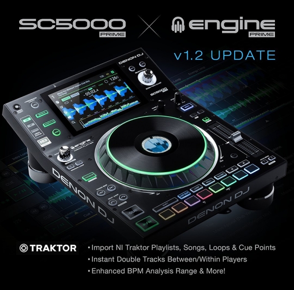 Denon DJ выпустила важное обновление для плеера SC5000 и программного обеспечения Engine Prime
