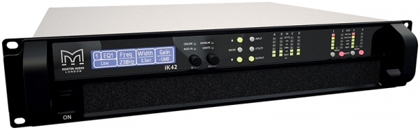 Martin Audio iK42 и iK81 – четырёх- и восьмиканальный усилители мощности серии iKON
