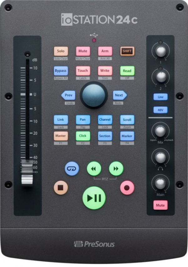 PreSonus ioStation 24c – контроллер / аудиоинтерфейс