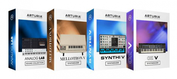 Arturia V COLLECTION 7 — коллекция виртуальных инструментов Arturia 2019 года
