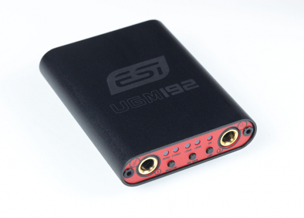 ESI UGM192 — самый миниатюрный профессиональный звуковой интерфейс