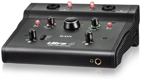 iCON Ultra 4 – компактный 2-канальный звуковой интерфейс для шины USB 3.0