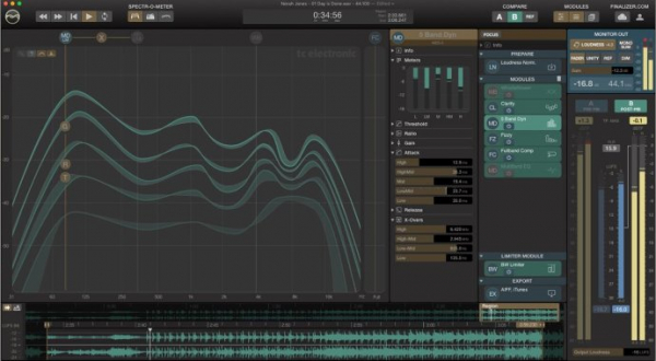 TC Electronic Finalizer App – программа для мастеринга треков
