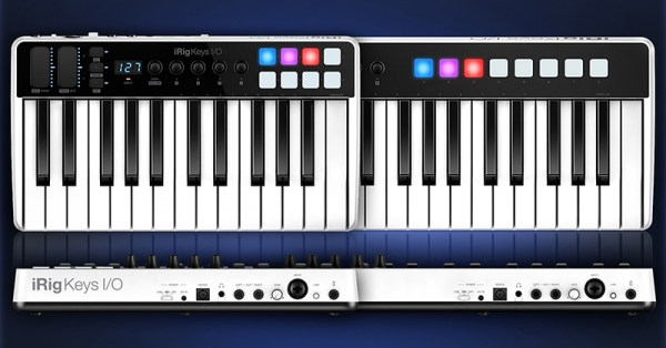 IK Multimedia iRig Keys I/O – линейка ультракомпактных многофункциональных MIDI-клавиатур