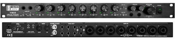 Slate Digital VRS8 – Thunderbolt звуковой интерфейс с моделирующими предусилителями