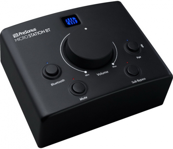 PreSonus MicroStation BT – мониторный контроллер с Bluetooth 5