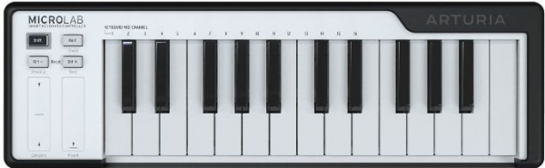 Arturia MicroLab – компактная MIDI-клавиатура