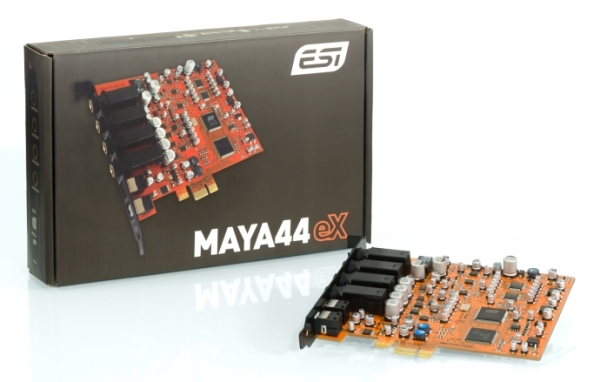Внутренняя звуковая карта ESI MAYA 44ex с шиной PCI Express — модель 2017 года