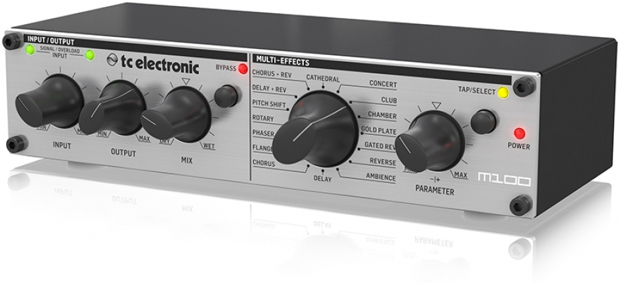 TC Electronic M100 – недорогой стереофонический процессор мультиэффектов