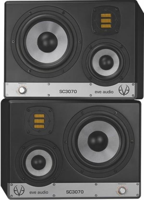 EVE Audio SC3070 – 3-х полосные студийные мониторы с DSP процессором