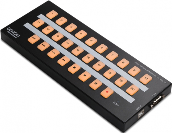 Denon Professional Flash Start Remote – контроллер для работы с рекордерами и медиаплеерами