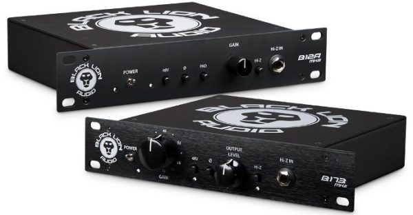 Black Lion Audio B173 MKII и B12a MKIII – одноканальные микрофонные предусилители